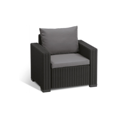 Zahradní křeslo KETER California Mix&Match Chair - 83 x 68 x 72 cm - Graphite - 2ks
