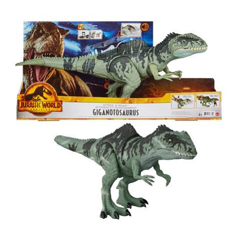 JW ŘVOUCÍ OBŘÍ DINOSAURUS S REÁLNÝMI ZVUKY Mattel