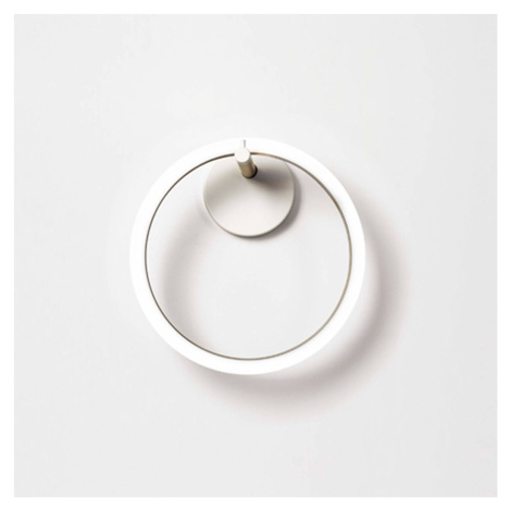 Marchetti Nástěnné svítidlo Ulaop LED, jeden kroužek, bílé