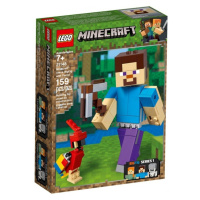 Lego® minecraft 21148 velká figurka: steve s papouškem