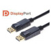 PREMIUMCORD DisplayPort 1.3/1.4 přípojný kabel M/M, zlacené konektory, 1.5m