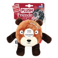 GiGwi Plush Friendz medvěd s gum. kroužkem