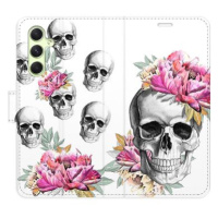 iSaprio flip pouzdro Crazy Skull pro Samsung Galaxy A54 5G