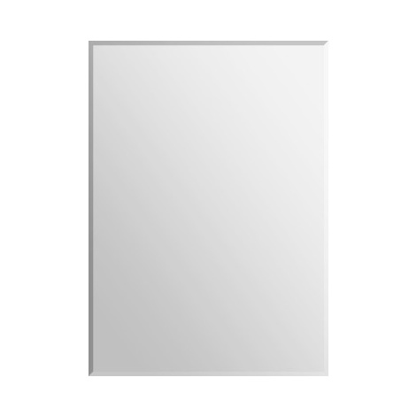 Nástěnné zrcadlo s fazetou 50x70 cm, bez rámu Asko
