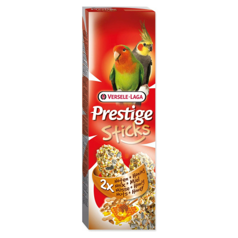 Tyčinky Versele-Laga Prestige střední papoušek, s ořechy a medem 140g 2ks Versele Laga