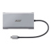 ACER 12v1 Type C dongle: 2 x USB3.2, 2 x USB2.0, 1x SD/TF, 2 x HDMI, 1 x PD, 1 x DP, 1 x RJ45, 1