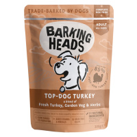 BARKING HEADS Top Dog Turkey kapsička pro psy 300 g