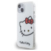 Zadní kryt Hello Kitty IML Head Logo pro Apple iPhone 13, bílá