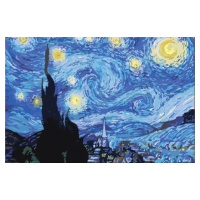 Zuty Malování podle čísel Hvězdná noc (Van Gogh)