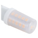 Set van 2 G9 dimbare LED lampen opaal 3W 250 lm 3000K