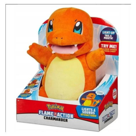 Charmander - šlehající plamen - interaktivní plyš Orbico