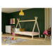 Benlemi Rostoucí dětská postel SWITCH 2v1 ve tvaru teepee Zvolte barvu: Béžová, Zvolte rozměr: 9