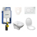 Cenově zvýhodněný závěsný WC set Geberit k zazdění + WC S-Line S-line Pro 110.302.00.5ND2