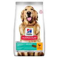 Hill's Science Plan Adult Perfect Weight Large krmivo pro psy 12 kg.