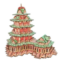 Woodcraft Dřevěné 3D puzzle YueJiang Tower