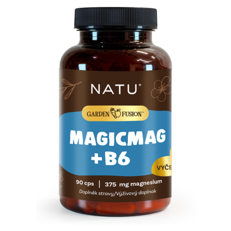 NATU Garden Fusion MagicMag + B6 90 kapslí