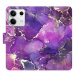 iSaprio flip pouzdro Purple Marble pro Xiaomi Redmi Note 13 5G