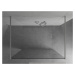 MEXEN/S Kioto Sprchová zástěna WALK-IN volněstojící 115 x 200, transparent 8 mm, chrom 800-115-0