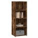 vidaXL Skříň highboard kouřový dub 45 x 41 x 124 cm kompozitní dřevo