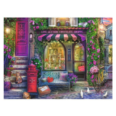 RAVENSBURGER Puzzle Milostné dopisy a čokoláda 1500 dílků 146019
