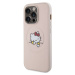 Hello Kitty PU Kitty Asleep Logo MagSafe Kryt iPhone 15 Pro růžový
