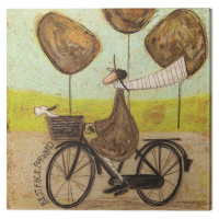 Obraz na plátně Sam Toft - Best Face Forward, 2 - 40×40 cm