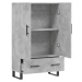 vidaXL Skříň highboard betonově šedá 69,5x31x115 cm kompozitní dřevo