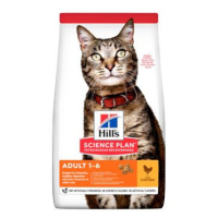 Hill S Science plan Adult Chicken Dry pro kočky 1,5kg
