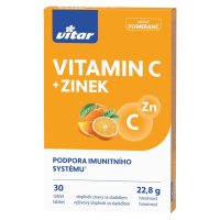 VITAR vitamin C + zinek 30 tablet