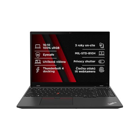 Lenovo ThinkPad T16 Gen 2 Thunder Black