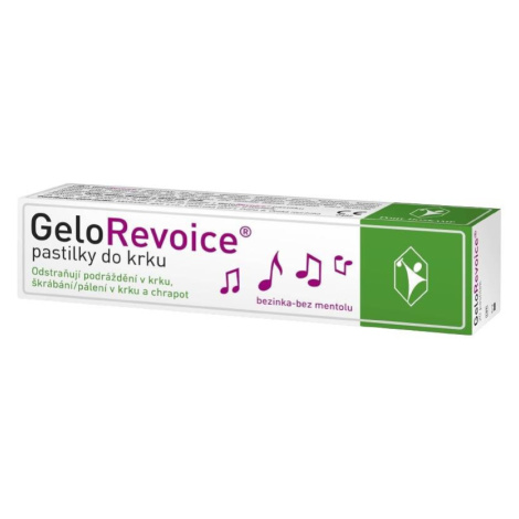 GeloRevoice pastilky do krku bezinka-bez ment.20ks