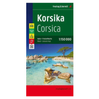 AK 0407 Korsika 1:150 000 / automapa + mapa volného času FREYTAG-BERNDT, spol. s r.o.