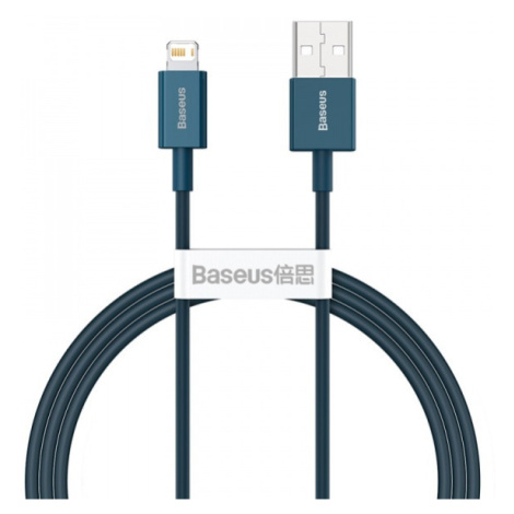 Datový kabel Baseus Superior Series Fast Charging Data Cable USB to iP 2.4A 1m, modrá