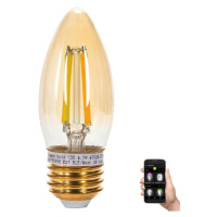 B.V. LED Žárovka FILAMENT C35 E27/4,5W/230V 2700-6500K