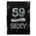 IMPAR Fleecová deka Stále sexy – Černá - 59 let