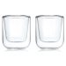 Dvoustěnné sklenice v sadě 2 ks 80 ml Nero – Blomus