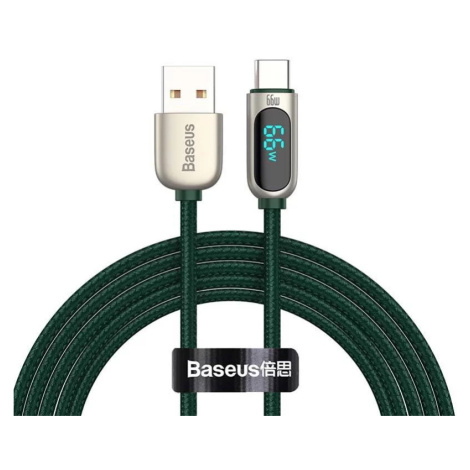 Kabel Baseus Display Cable USB to Type-C, 66W, 1m (green)