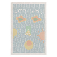 Kusový koberec 120x180cm feliz - modrá/mix barev