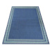 Stylový koberec v namornicko modré barvě