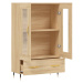 vidaXL Skříň highboard dub sonoma 69,5 x 31 x 115 cm kompozitní dřevo