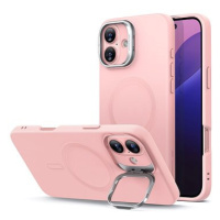 ESR Cloud Soft Case with Stash Stand (HaloLock), Compatible with iPhone 16, Pink