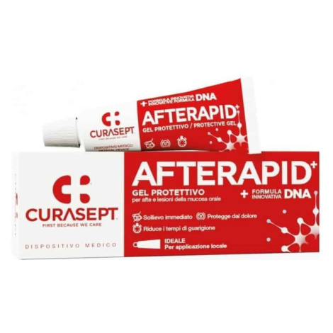 Curasept Afterapid ulevující a ochranný gel na afty, 10ml