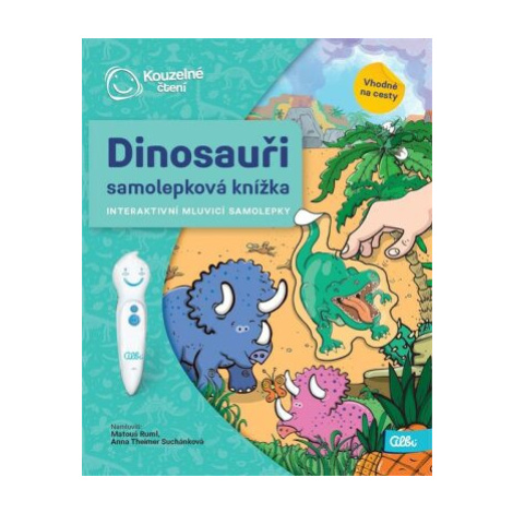 KČ Samolepková knížka Dinosauři - Lucie Krystlíková Albi