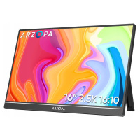 Arzopa Z1RC Přenosný Ips 16 Monitor Pro Notebook Telefonu 2560 X 1600 Usb-c