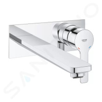 Grohe 23444001 - Umyvadlová baterie L pod omítku, 2-otvorová instalace, chrom