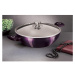 BERLINGERHAUS Pánev WOK s titanovým povrchem 30 cm Purple Eclipse Collection