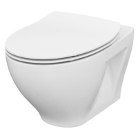 Wc s prkénkem softclose závěsné Cersanit Moduo zadní odpad K701-147-ECO