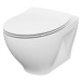 Wc s prkénkem softclose závěsné Cersanit Moduo zadní odpad K701-147-ECO