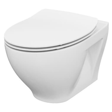 Wc s prkénkem softclose závěsné Cersanit Moduo zadní odpad K701-147-ECO