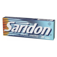 SARIDON 250MG/150MG/50MG neobalené tablety 20